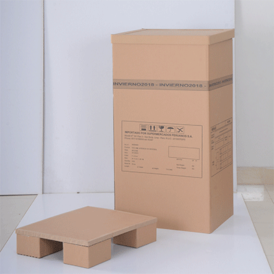 Corrugated Carton Display stand packaging