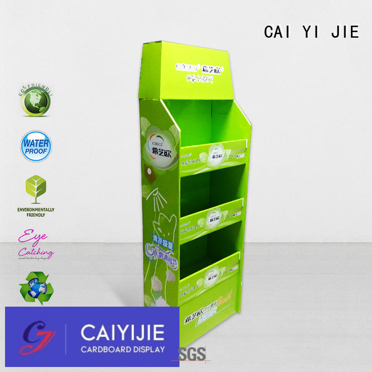 corrugated pallet display fsdu for chain store CAI YI JIE