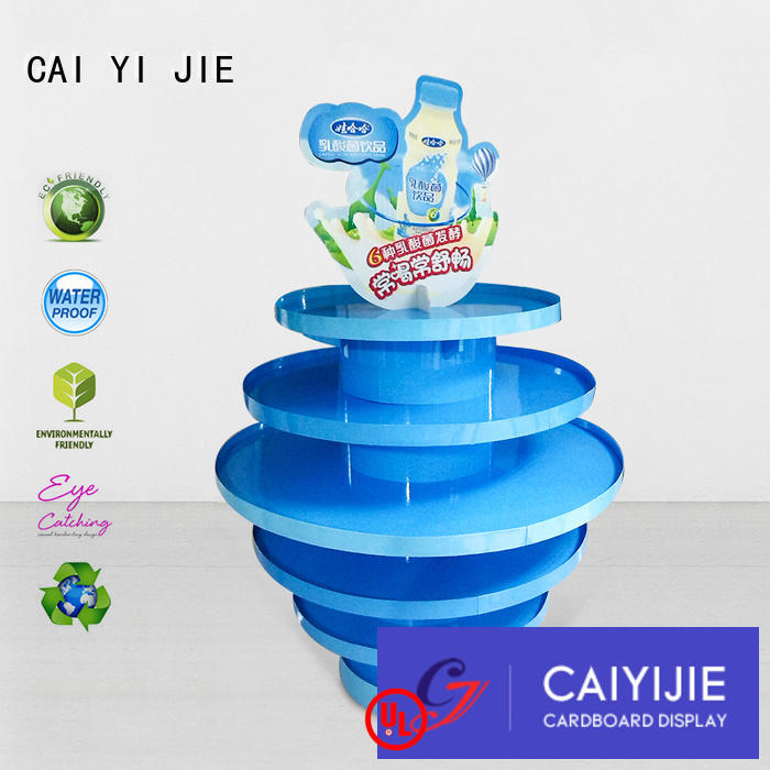 easy advertising CAI YI JIE pallet display