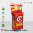 merchandising standing dumpbin cardboard CAI YI JIE Brand