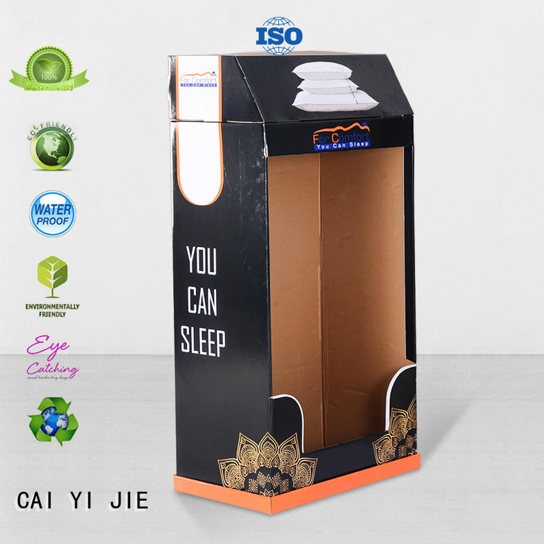 CAI YI JIE cardboard greeting card display stand uv products point clip
