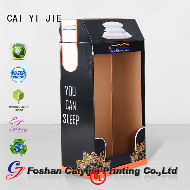 CAI YI JIE special cardboard poster stand point for milk