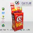 easy color cheese CAI YI JIE cardboard dump bins for retail