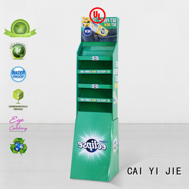 stand display displays cardboard greeting card display stand CAI YI JIE Brand