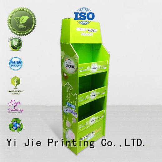 CAI YI JIE advertising pallet cardboard pos for stores