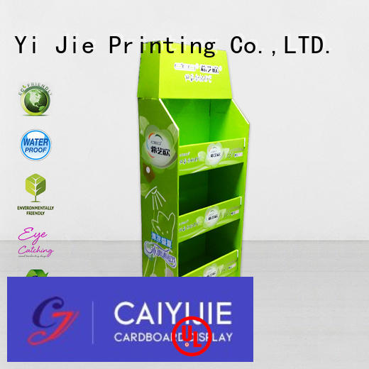 clip corrugated cardboard pallets carton for stores CAI YI JIE