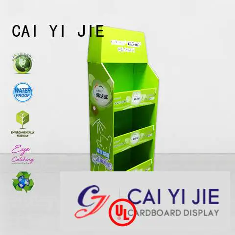 CAI YI JIE cardboard pallet display square plastic stores pallet