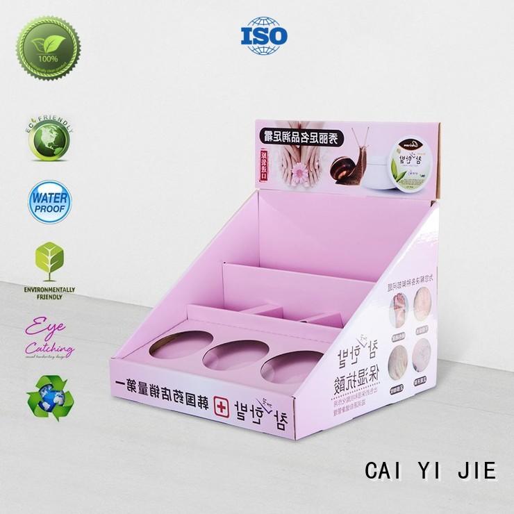 CAI YI JIE grocery small cardboard display boxes for supermarkets