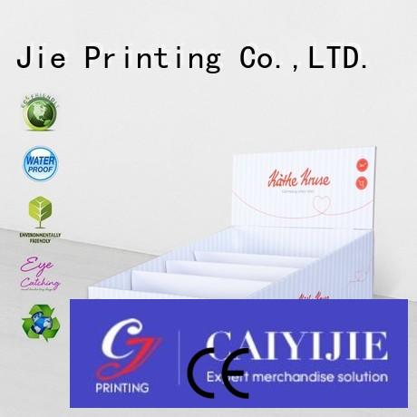 CAI YI JIE promotional small cardboard boxes stands boxes for stores