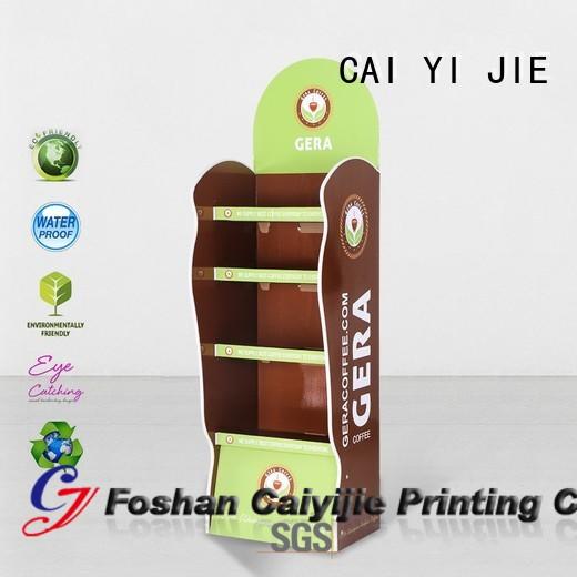 CAI YI JIE multifunctional point of purchase displays rack for socket selling