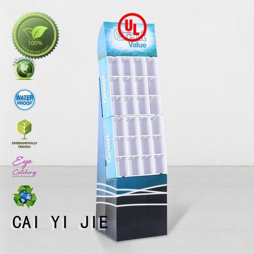 CAI YI JIE ODM cardboard products hook stands for perfume