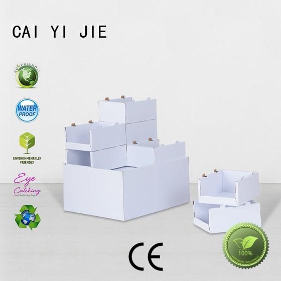 cardboard pallet display easy cardboard carton Warranty CAI YI JIE