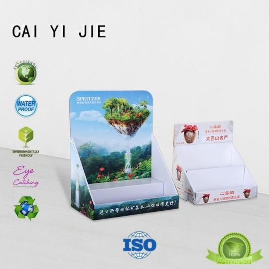 counter cardboard counter OEM for marketing CAI YI JIE