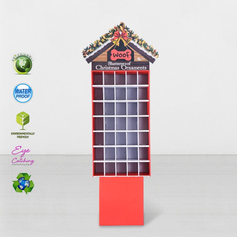 CAI YI JIE Cardboard Point Of Sale Display Stands For Promotional Cardboard Floor Display image17