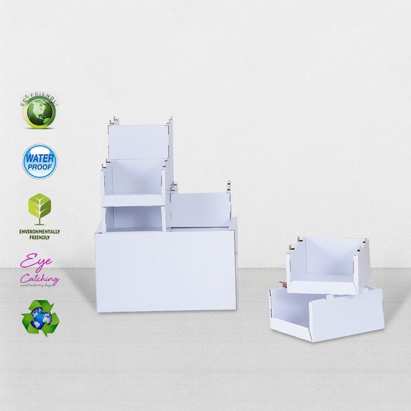 Corrugated Carton Display For Advertising Promoting