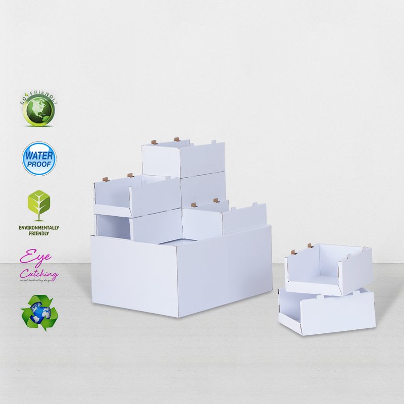 CAI YI JIE Corrugated Carton Display For Advertising Promoting Cardboard Pallet Display image13