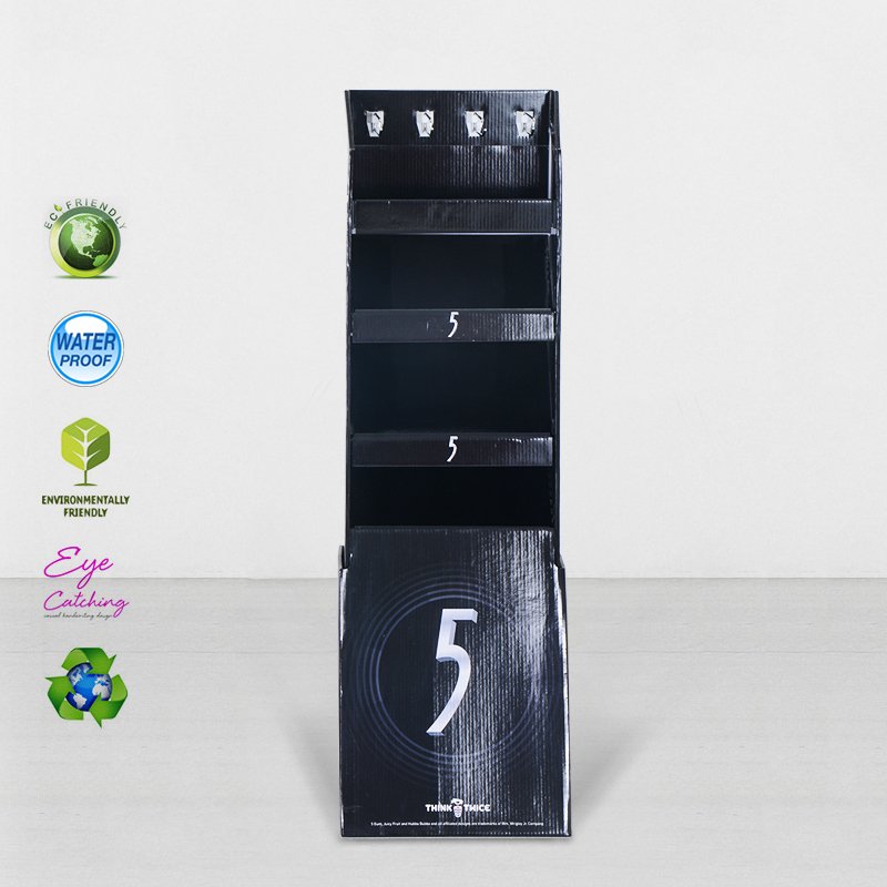 CAI YI JIE Stair Step Cardboard Display Stands For Marketing Sale Cardboard Hook Display image44
