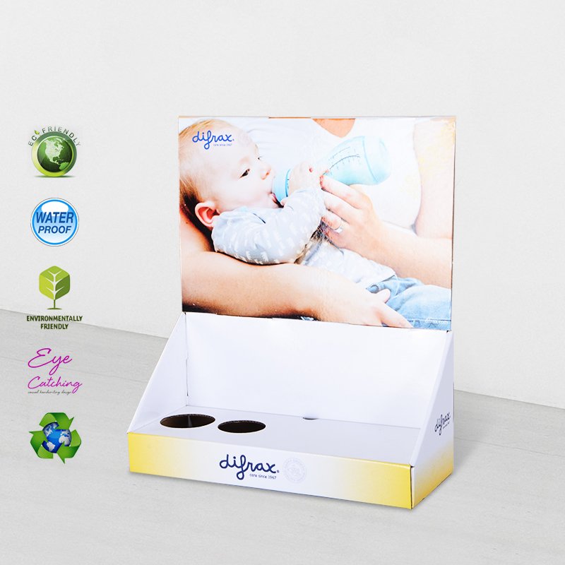 CAI YI JIE Printed Cardboard Countertop Displays For Grocery Promotional Cardboard PDQ image26