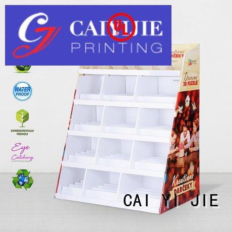 cardboard greeting card display stand retail product cardboard stand