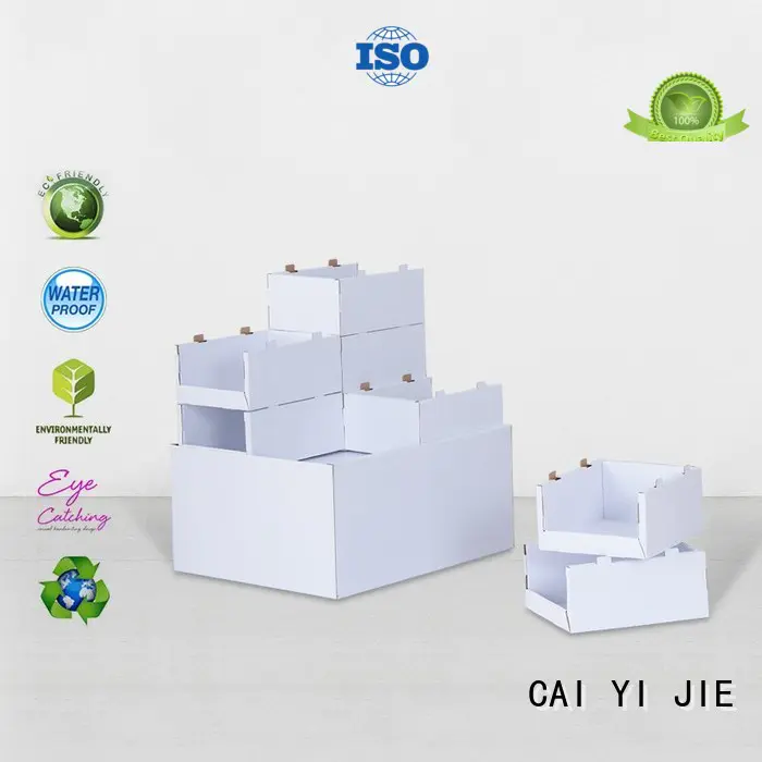 pallet cardboard carton for chain store CAI YI JIE