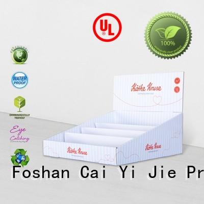 CAI YI JIE cardboard countertop displays hot-sale for stores