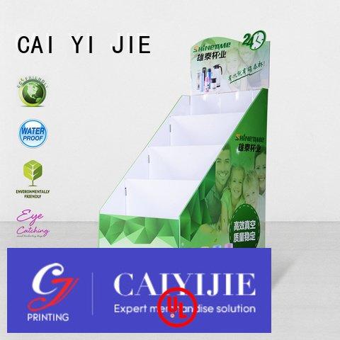 stands cardboard stand CAI YI JIE cardboard greeting card display stand