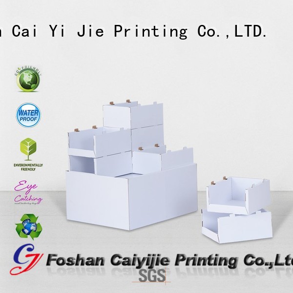 clip corrugated pallet display for chain store CAI YI JIE