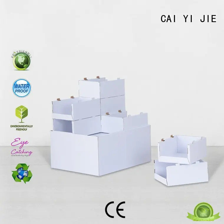 cardboard pallet display pos CAI YI JIE Brand pallet display