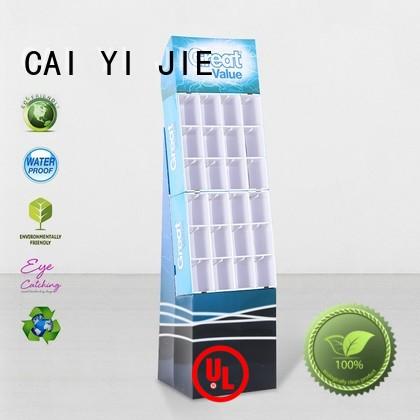 CAI YI JIE cardboard products hook stands for perfume