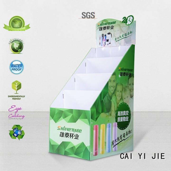 CAI YI JIE corrugated point of sale display product for foods