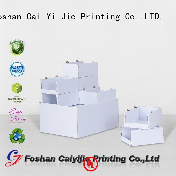 CAI YI JIE Brand racks pos cardboard pallet display mobile supplier