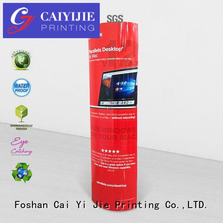 promotional cardboard display CAI YI JIE lama display