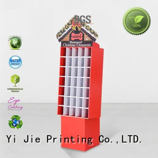 modeling cardboard card display stand uv for cabinet CAI YI JIE