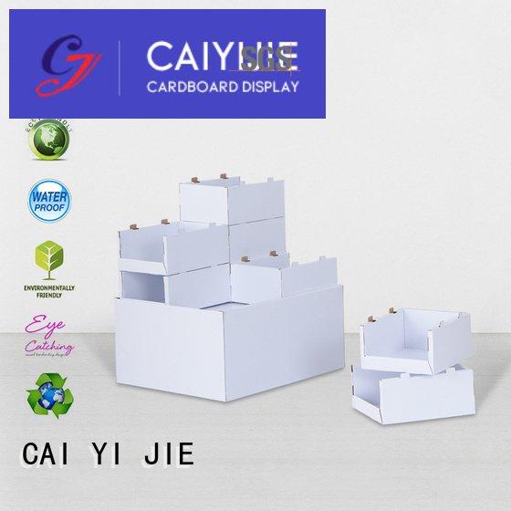 CAI YI JIE cardboard pallet display pallet easy racks corrugated