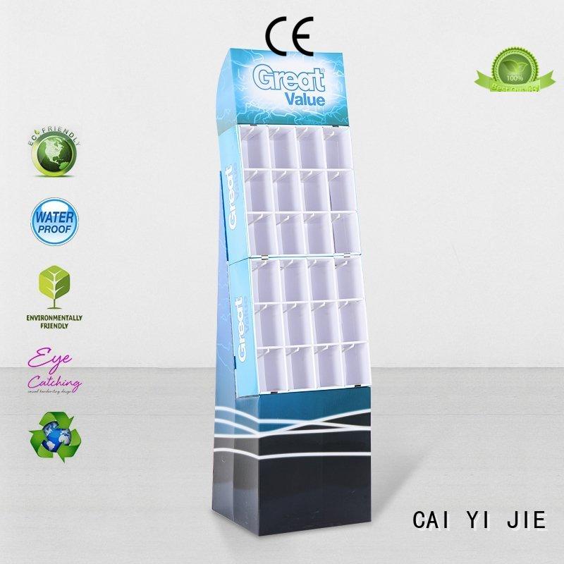 ODM counter hook display stand manufacturer for perfume CAI YI JIE