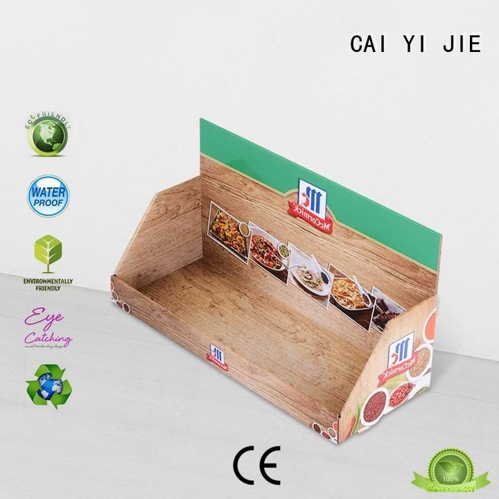 CAI YI JIE cardboard book display boxes factory price