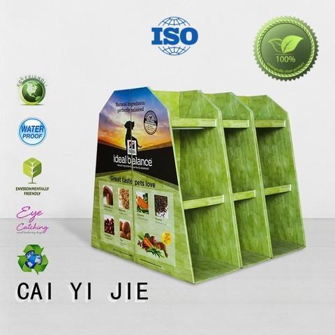 cardboard pallet display carton for stores CAI YI JIE