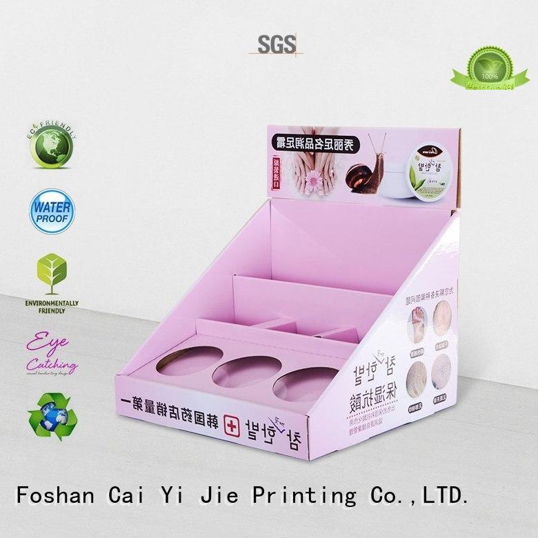 packaging custom cardboard display boxes factory price for supermarkets