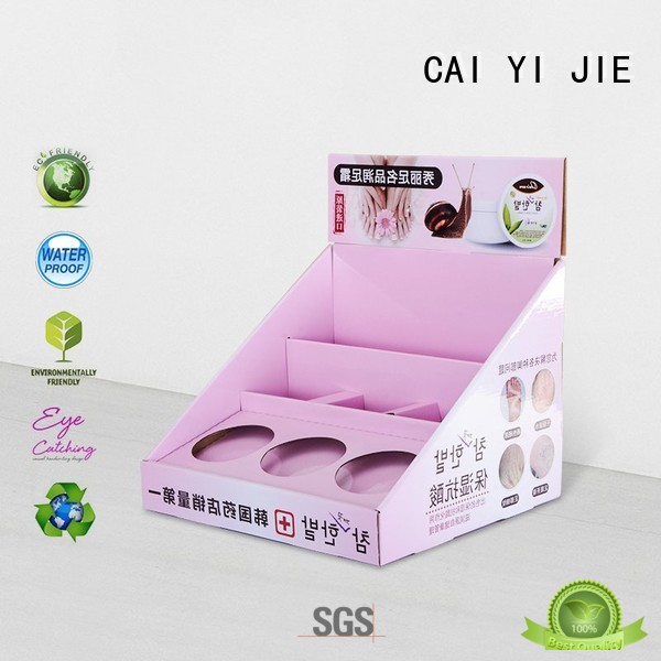 chain stands grocery CAI YI JIE Brand cardboard display boxes supplier