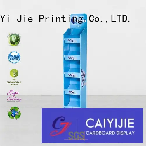 cardboard poster stand cardboard for beer CAI YI JIE