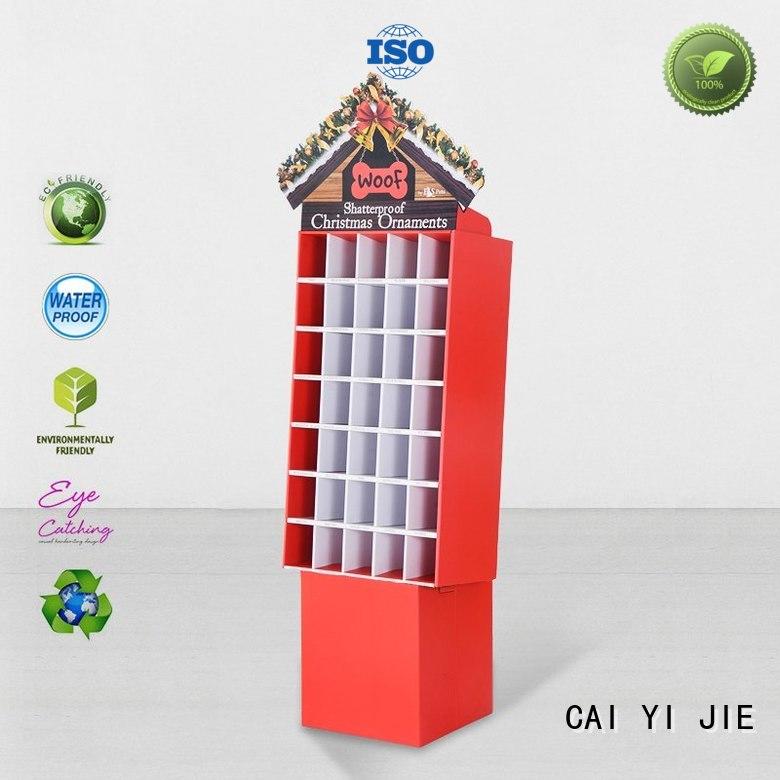 CAI YI JIE promotional point of sale display fashion forbottle