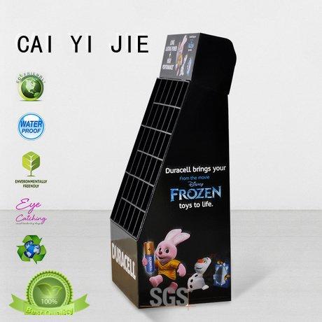 displays uv cardboard stand printing CAI YI JIE