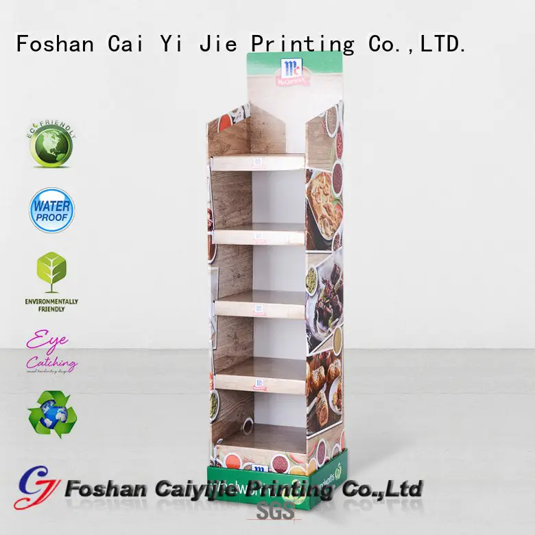 CAI YI JIE cardboard cardboard stand tube display