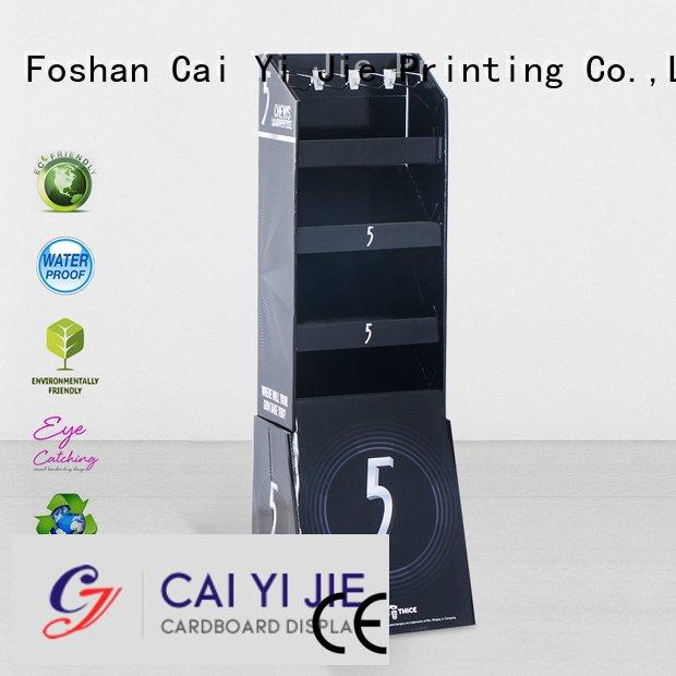 counter hook display stand supermarket step hook display stand CAI YI JIE Warranty