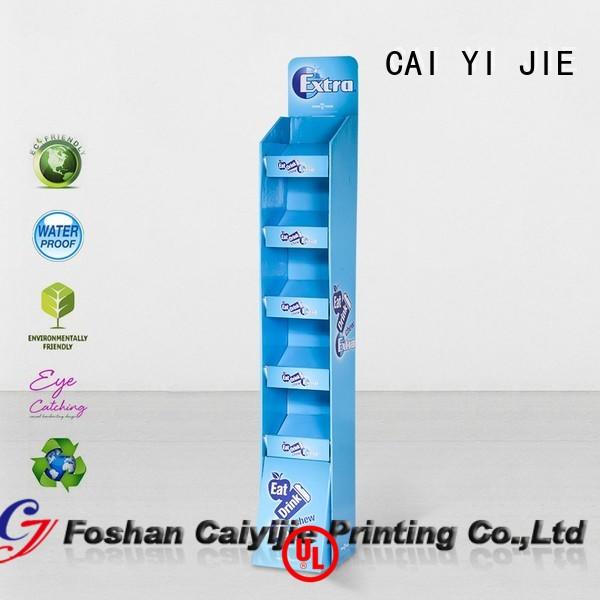 cardboard book display special fordrink CAI YI JIE
