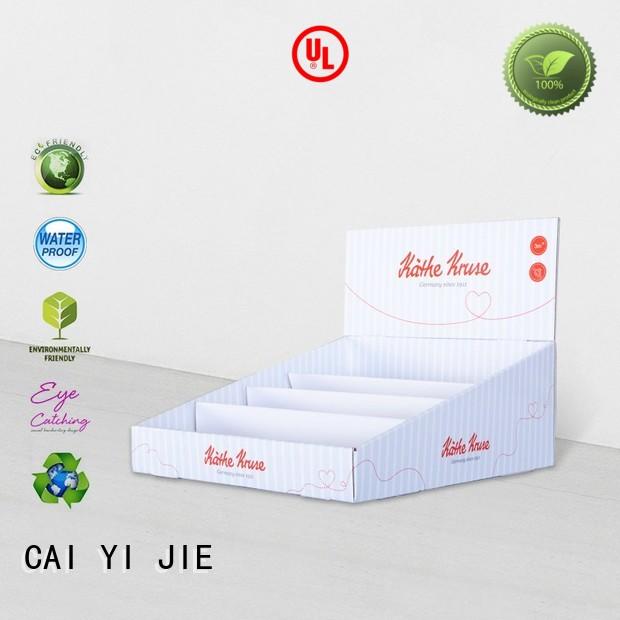 CAI YI JIE counter small cardboard boxes stands boxes for marketing