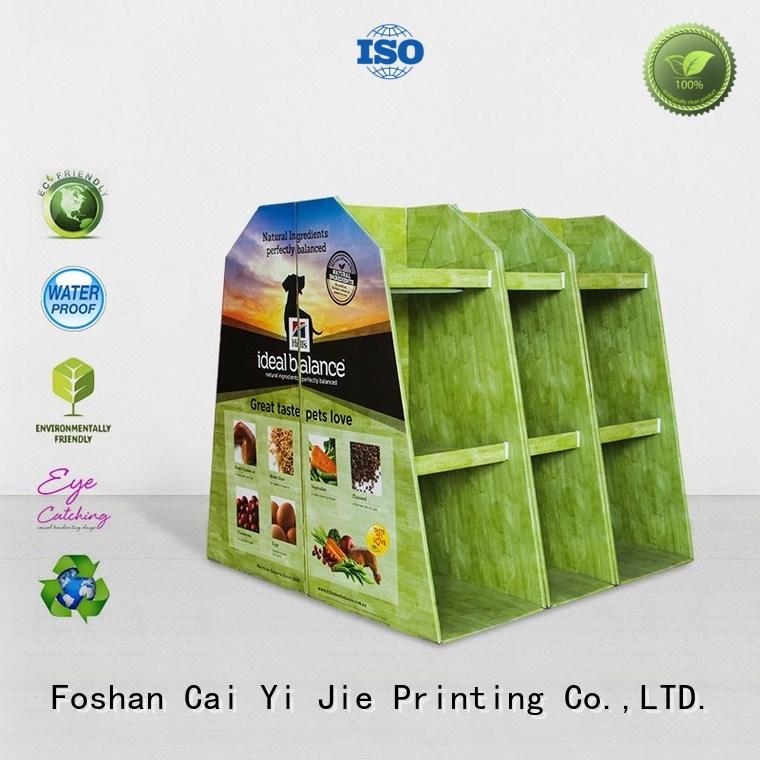 promotional corrugated cardboard pallets pos for chain store