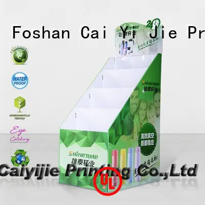 promotional point of purchase displays shelve for cosmetics