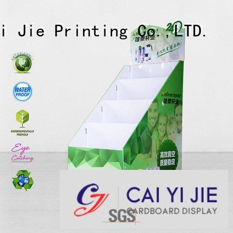 CAI YI JIE Brand stores cardboard color cardboard stand stand