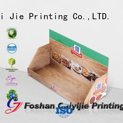 CAI YI JIE cardboard book display boxes factory price for products
